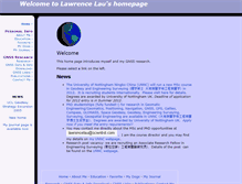 Tablet Screenshot of lawrencelau.net